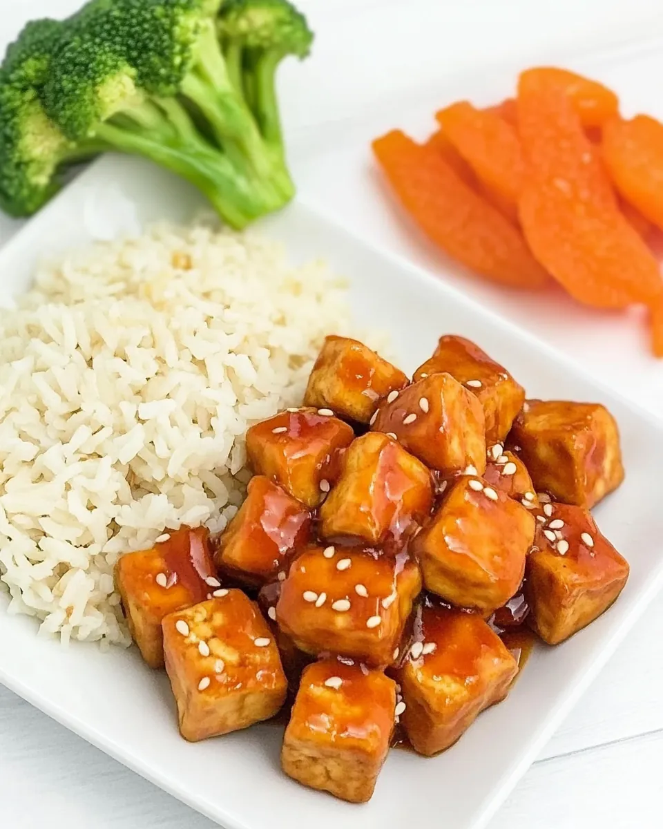 Orange Tofu