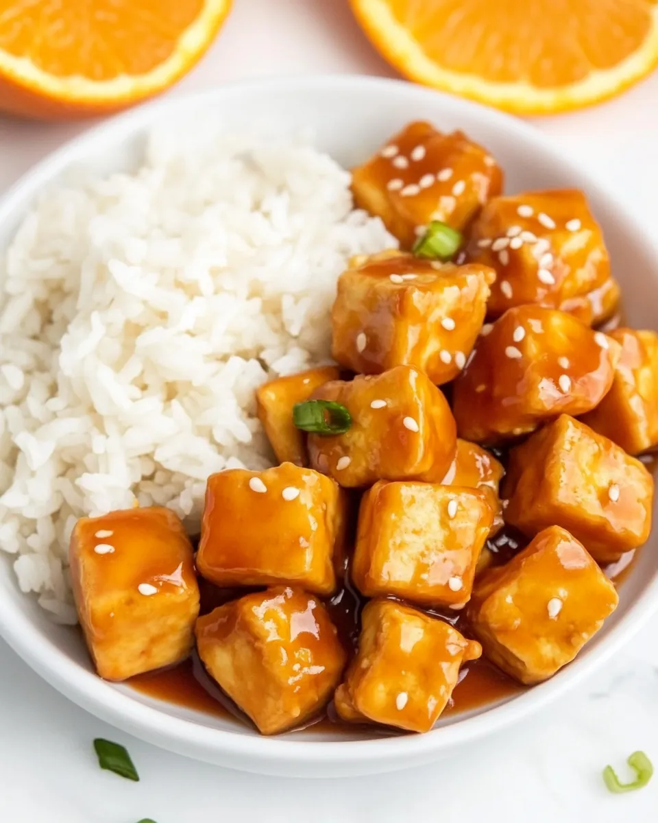Orange Tofu