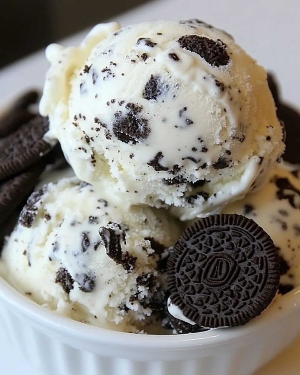 Oreo Cheesecake Ice Cream