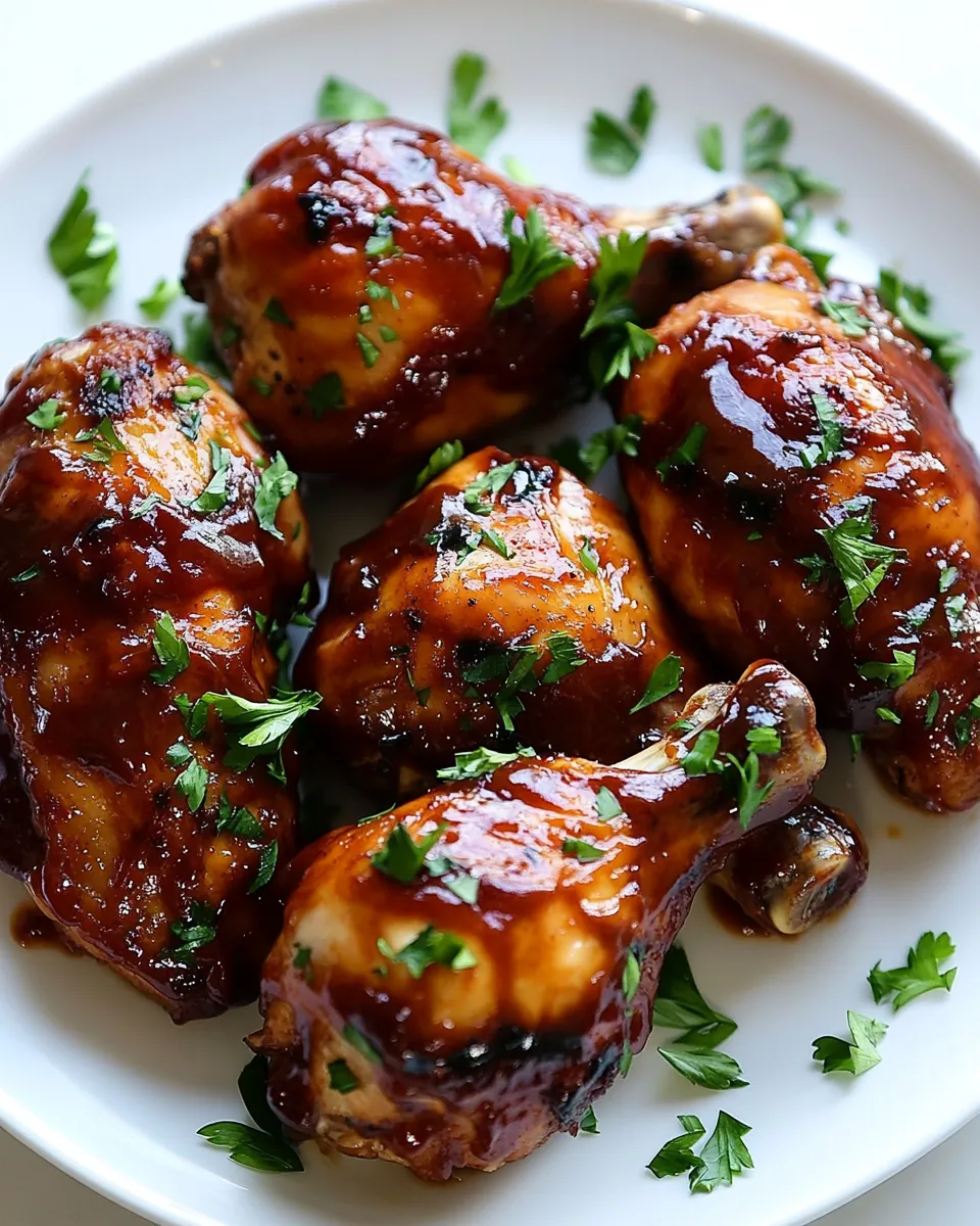 Oven Baked BBQ Chicken