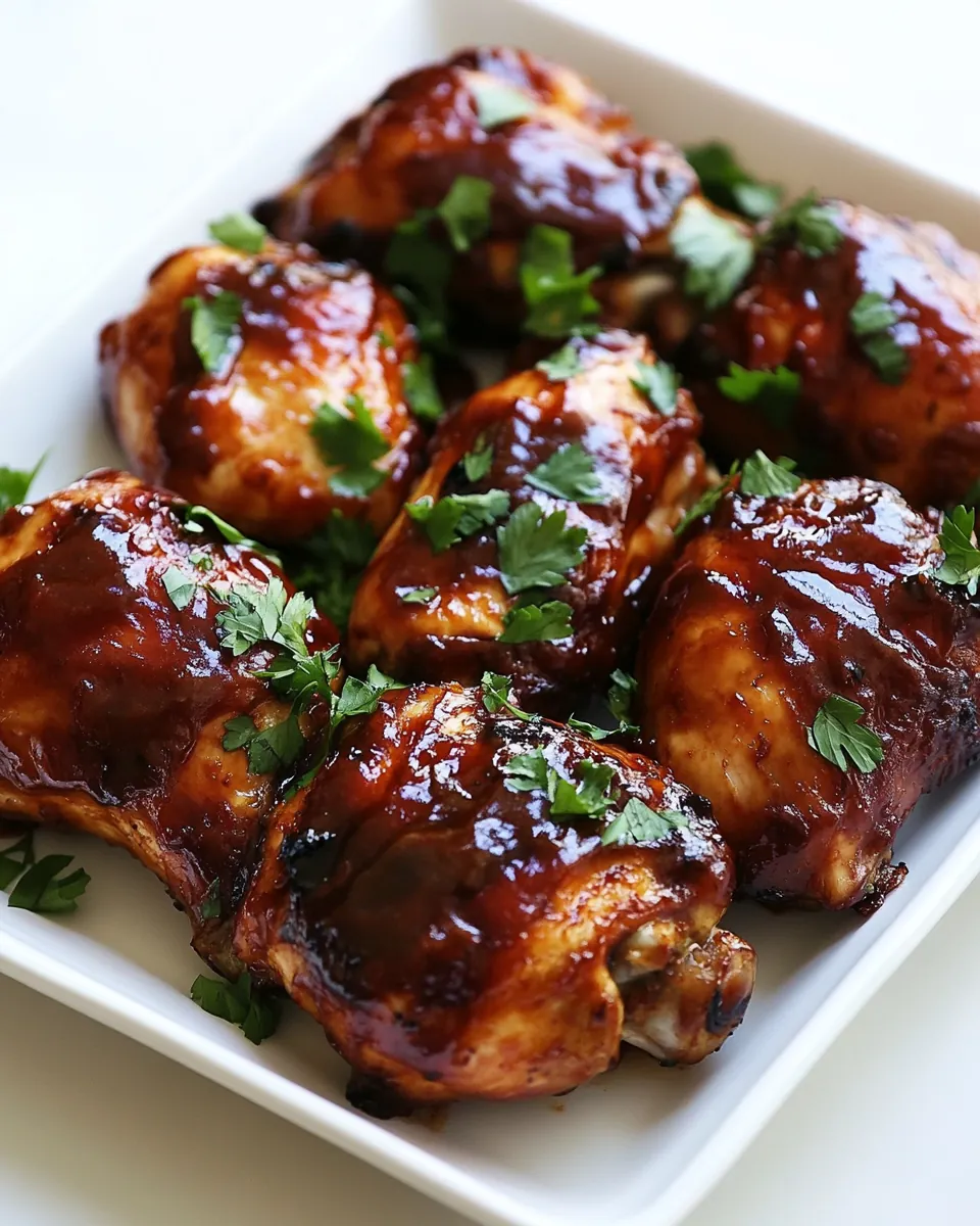 Oven Baked BBQ Chicken