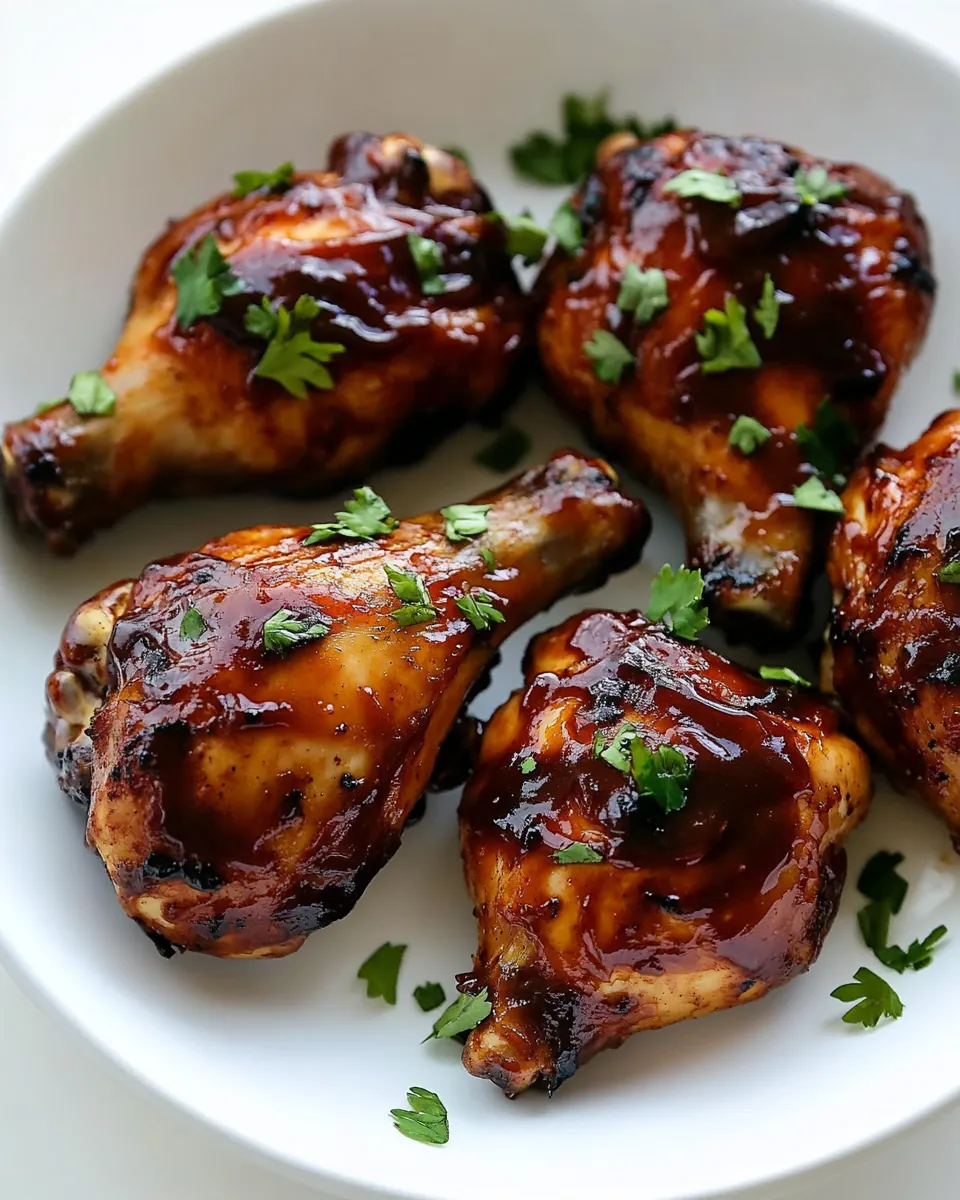 Oven Baked BBQ Chicken