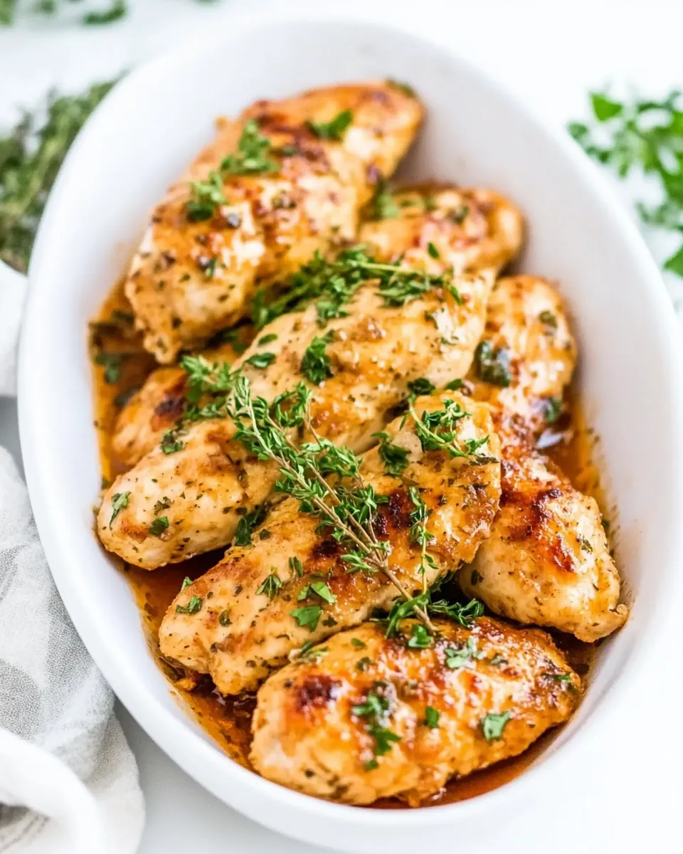 Oven Baked Chicken Tenders