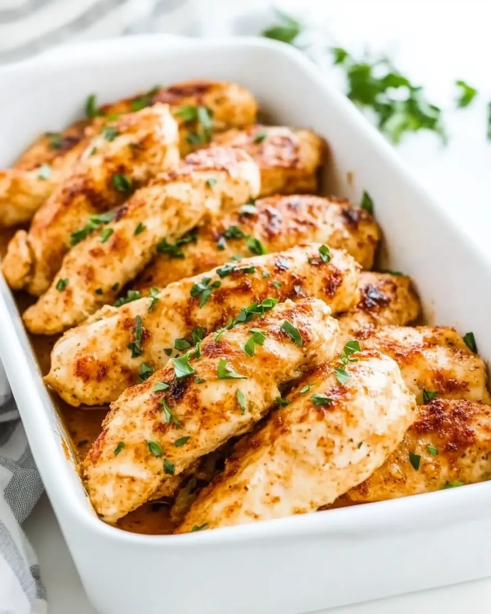 Oven Baked Chicken Tenders
