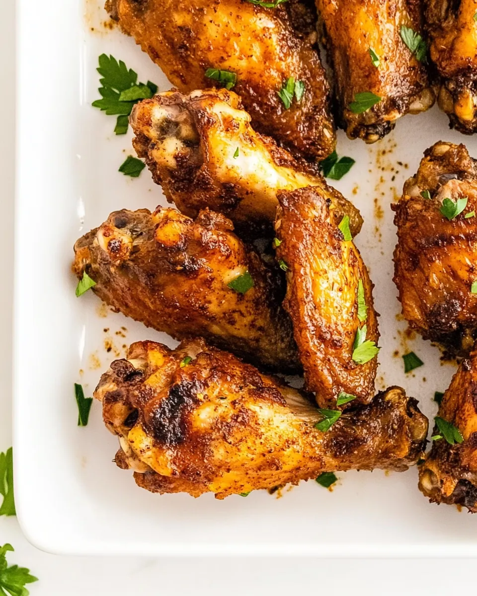 Oven Baked Chicken Wings