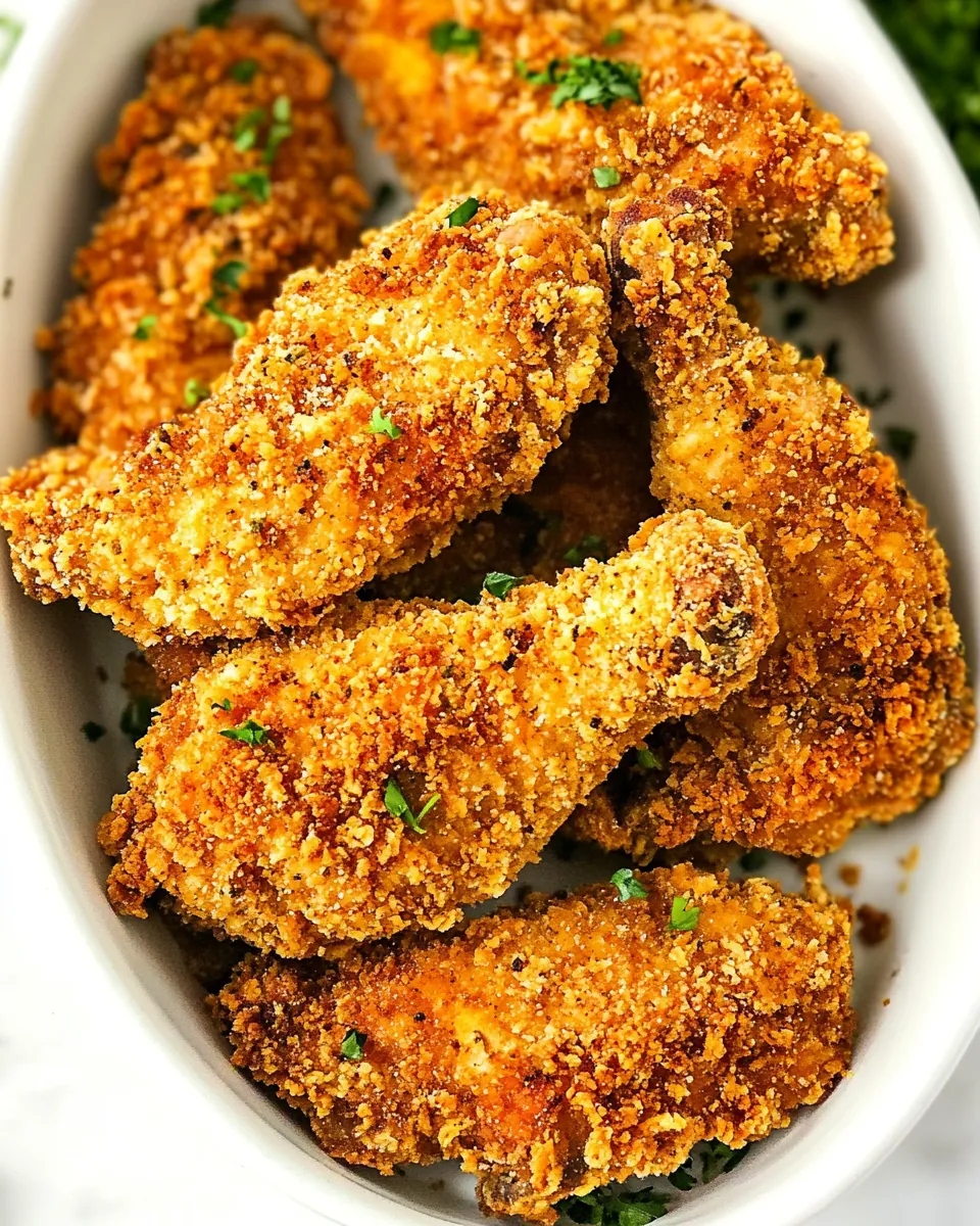 Oven Baked Fried Chicken