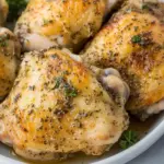 Oven Baked Ranch Chicken Thighs