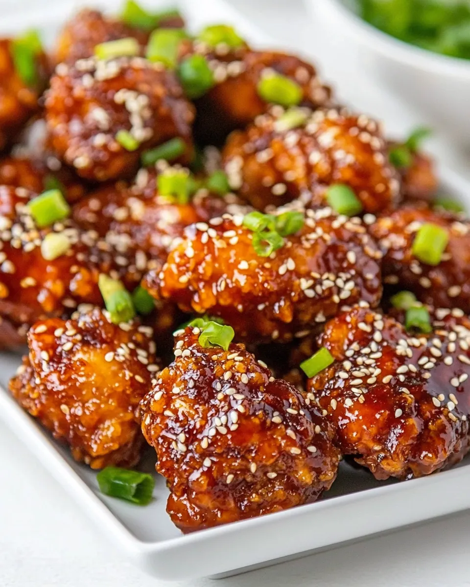 Oven Baked Sesame Chicken