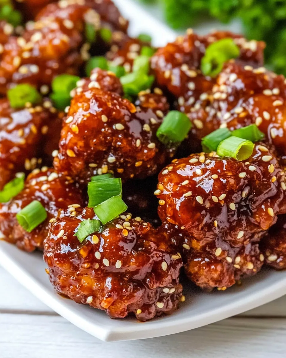 Oven Baked Sesame Chicken