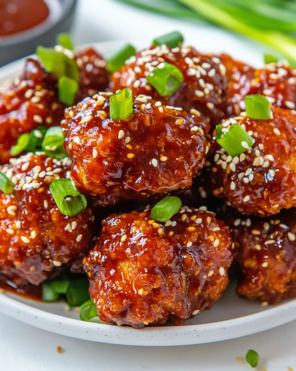 Oven Baked Sesame Chicken