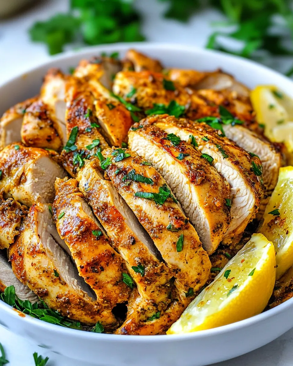 Oven Roasted Chicken Shawarma