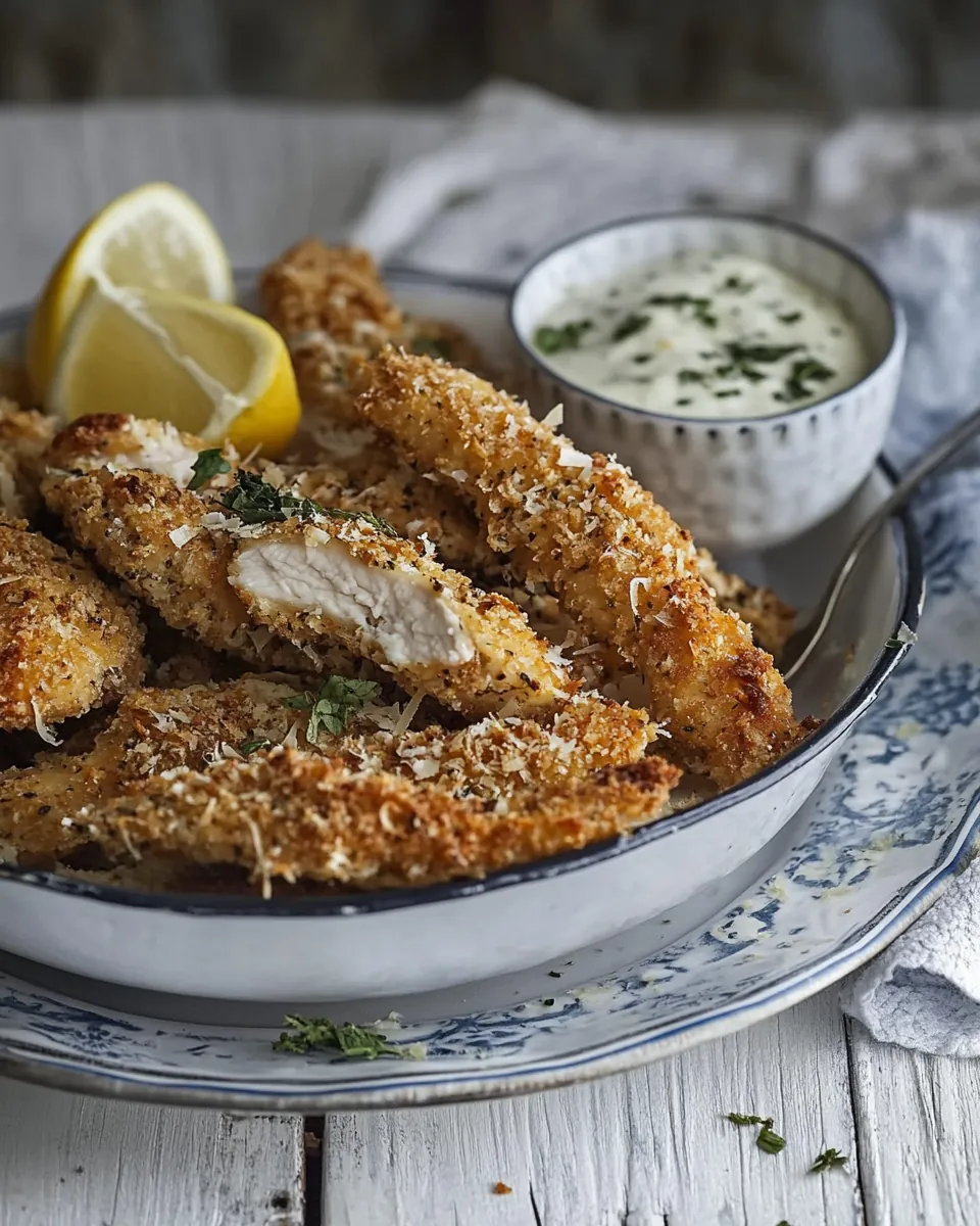 Oven Baked Chicken Goujons