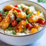 Paleo Gluten Free Healthy Sweet and Sour Chicken