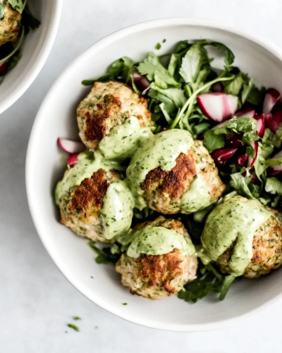 Paleo Turmeric Chicken Meatballs