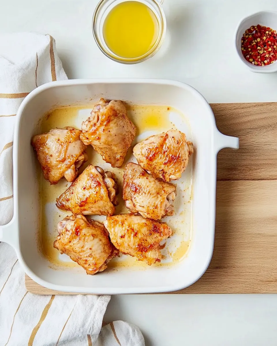 Pan Fried Chicken Thighs