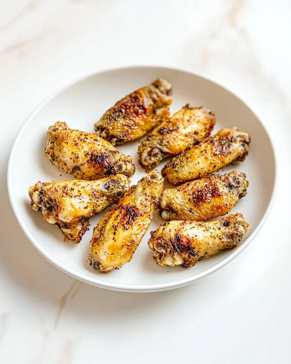 Pan Fried Chicken Wings