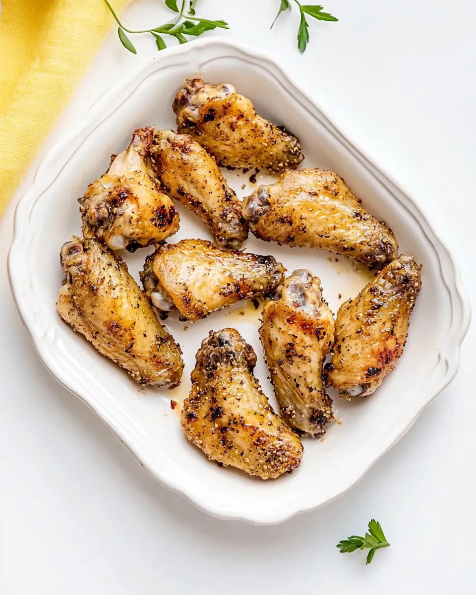 Pan Fried Chicken Wings