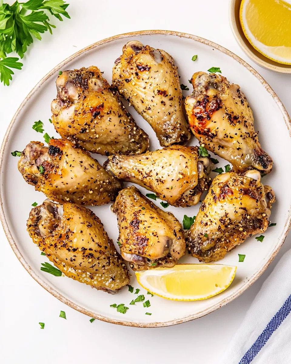 Pan Fried Chicken Wings