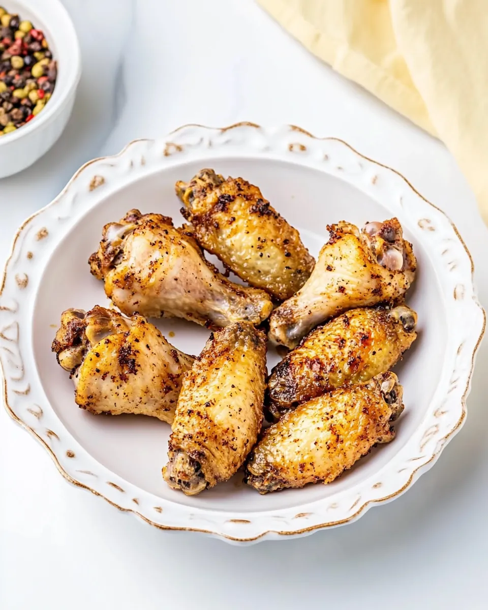 Pan Fried Chicken Wings