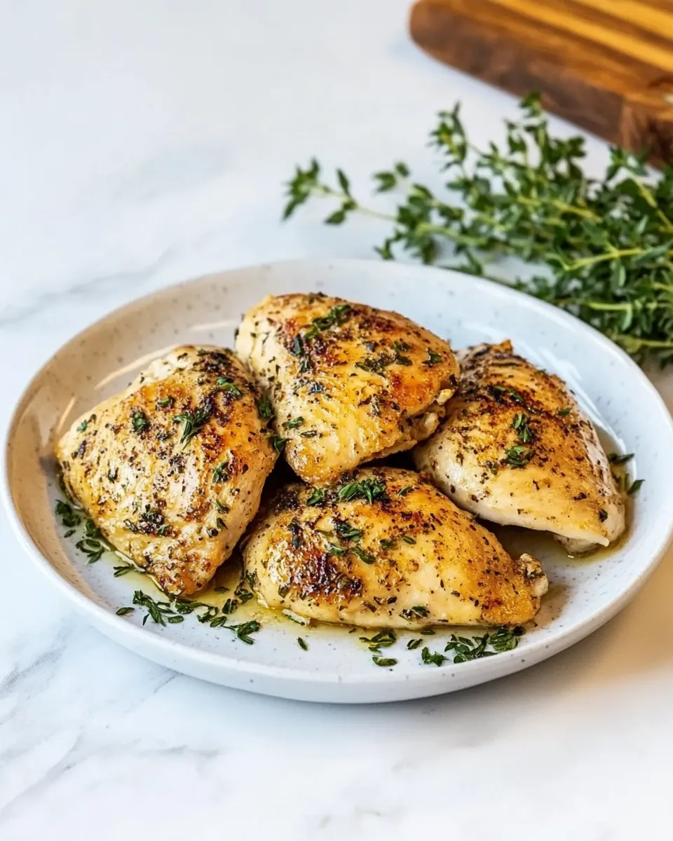 Pan Seared Chicken