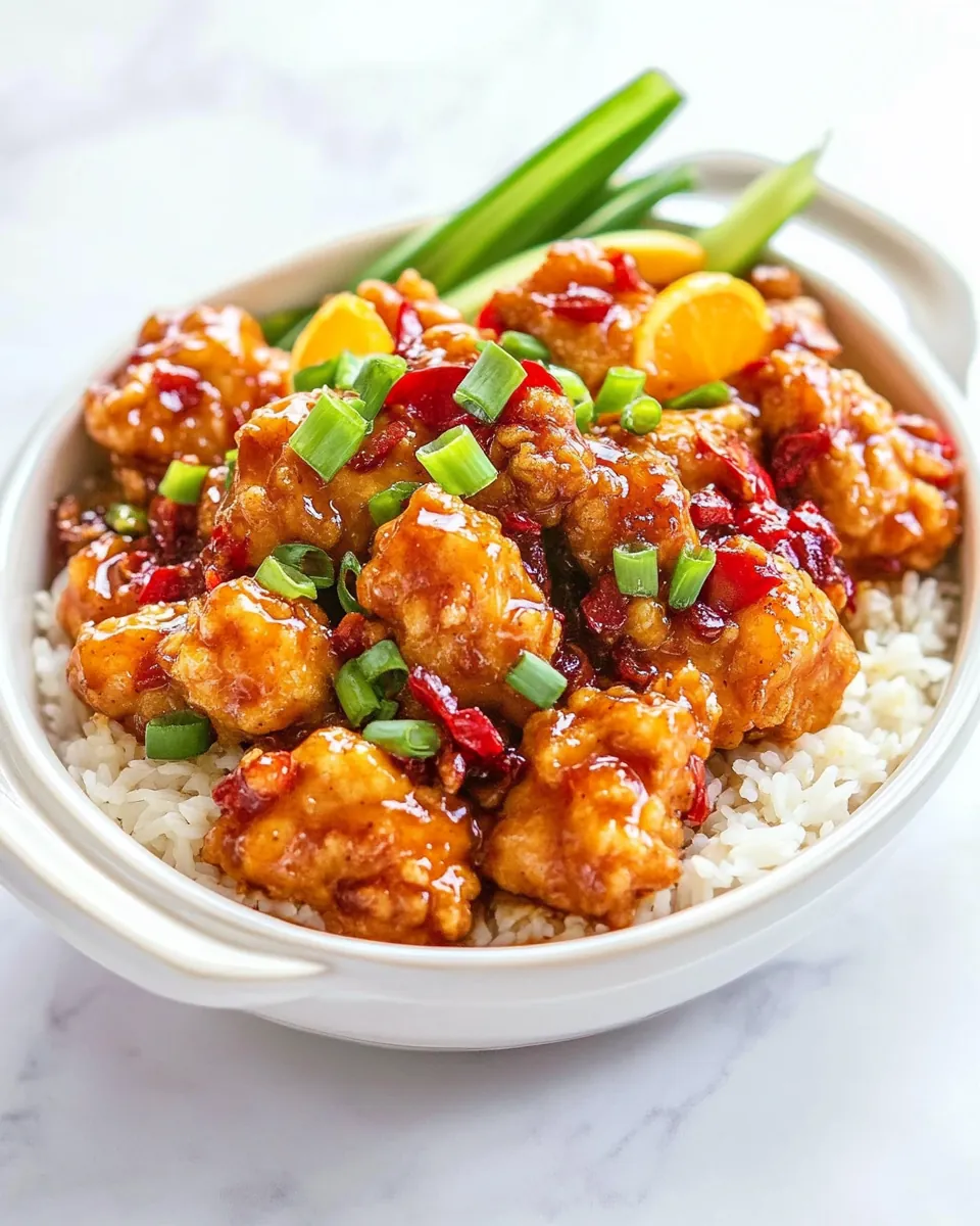 Panda Express Hot Orange Chicken
