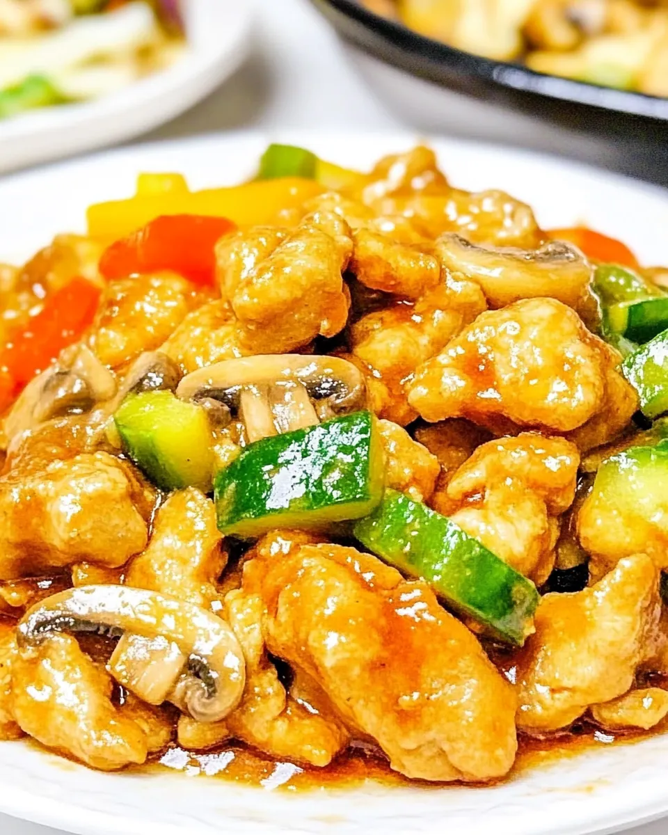 Panda Express Mushroom Chicken