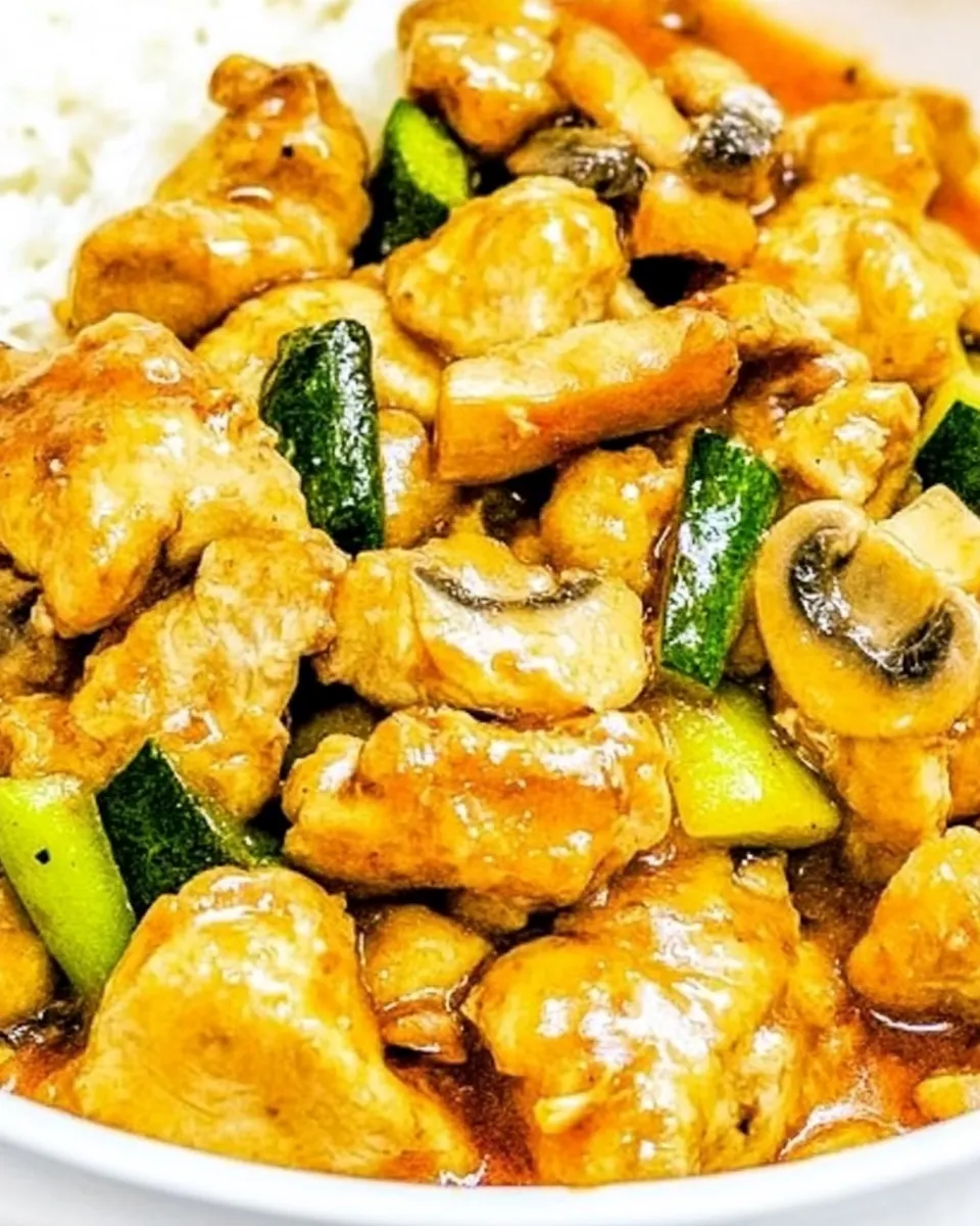 Panda Express Mushroom Chicken
