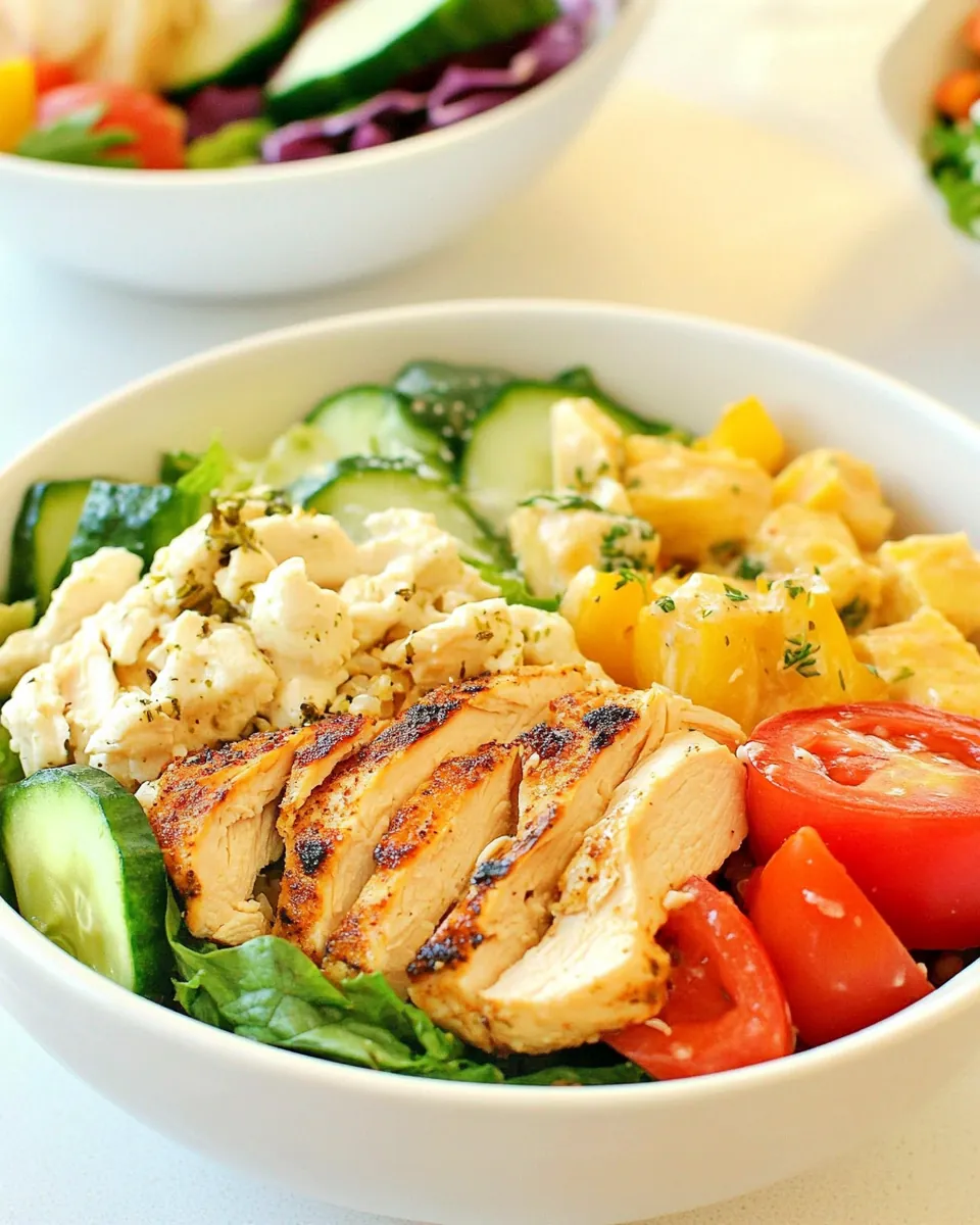 Panera Mediterranean Grain Bowl with Chicken