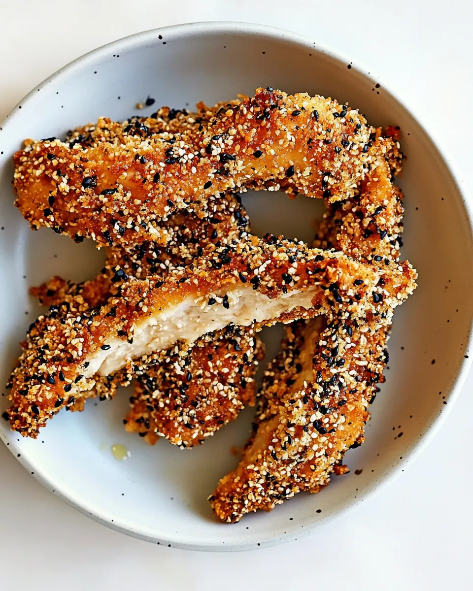 Panko Sesame Chicken Tenders