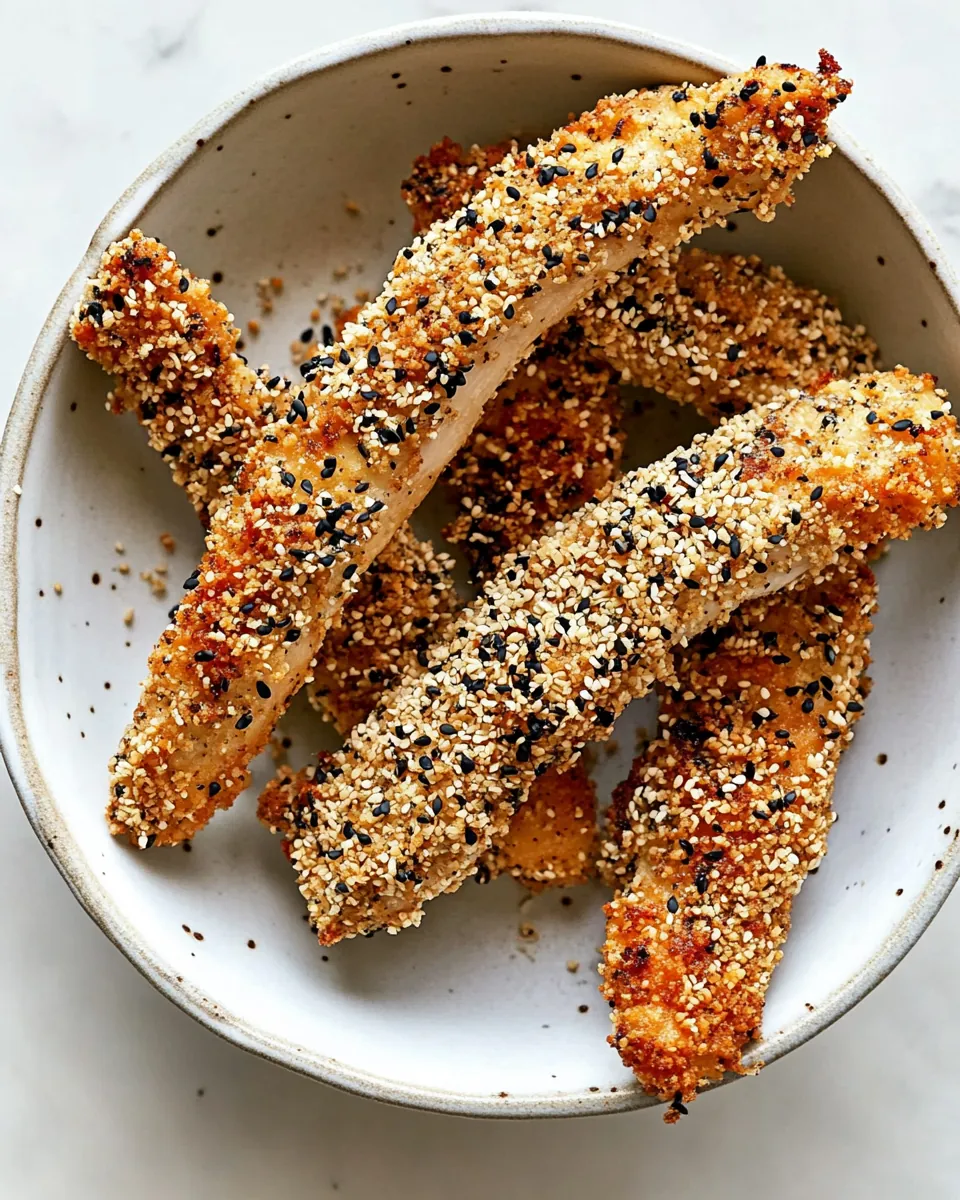 Panko Sesame Chicken Tenders