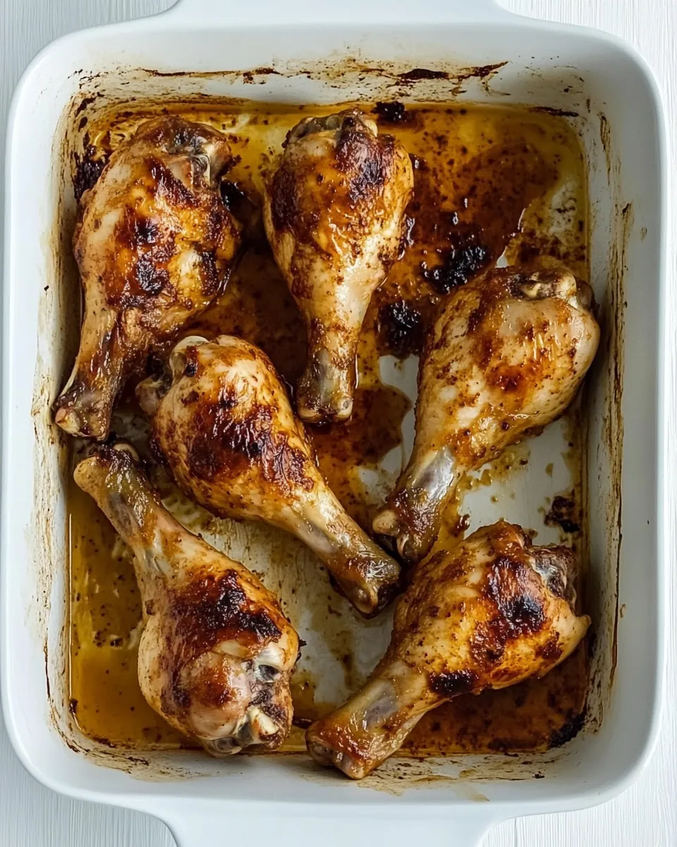 Paprika Baked Chicken Drumsticks