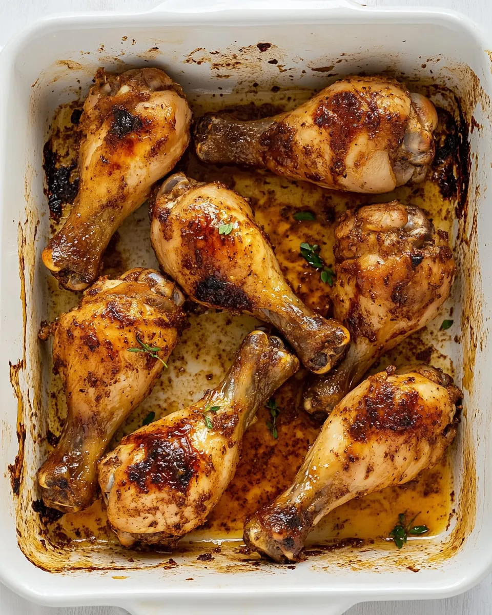 Paprika Baked Chicken Drumsticks
