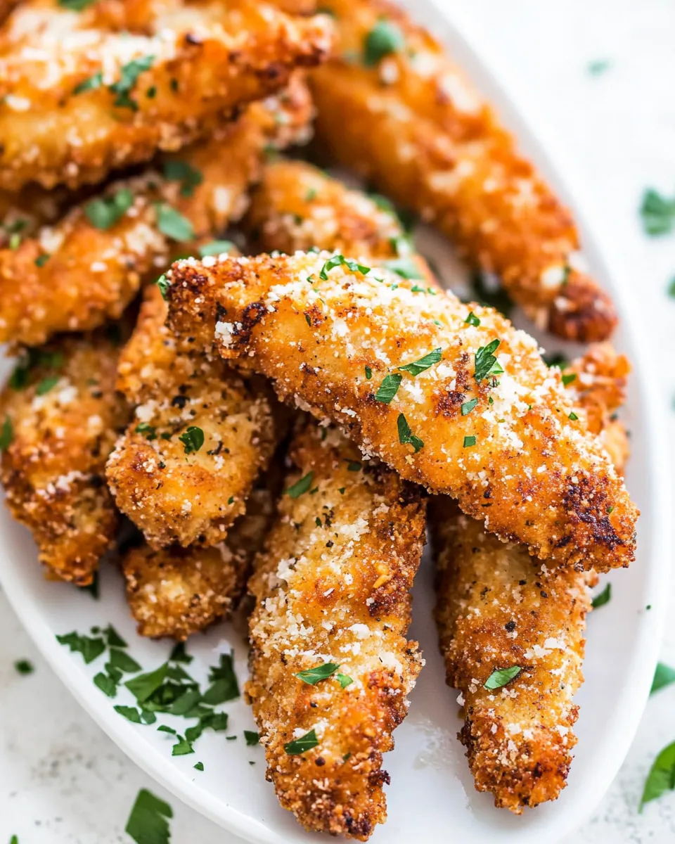 Parmesan Chicken Strips