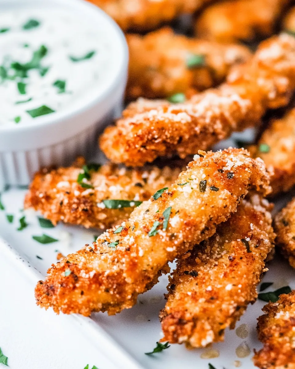 Parmesan Chicken Strips