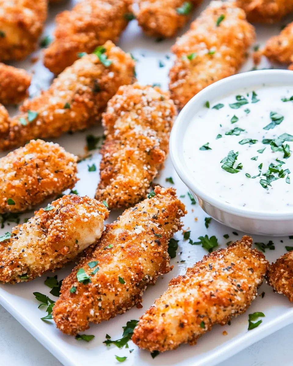 Parmesan Chicken Strips