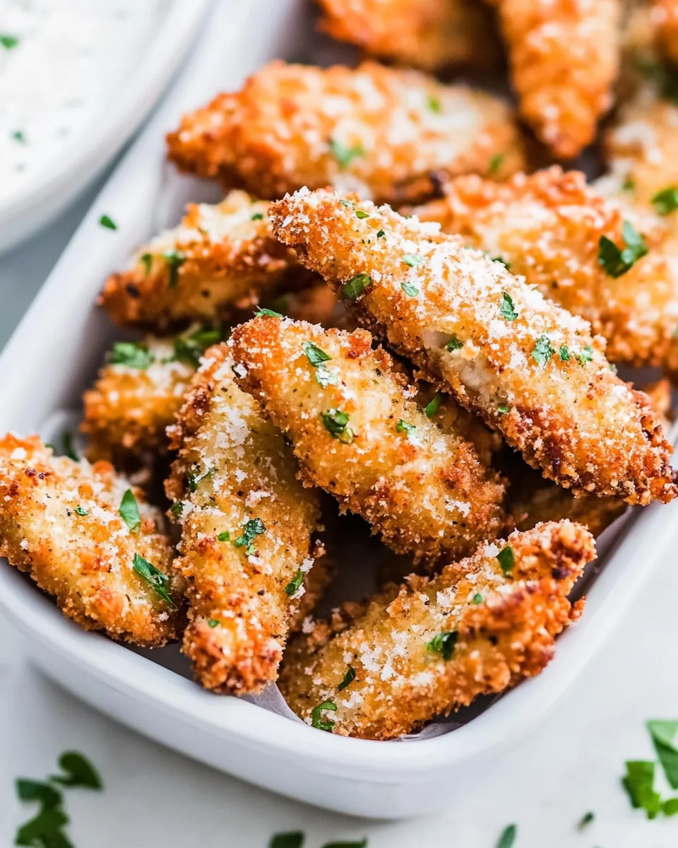 Parmesan Chicken Strips