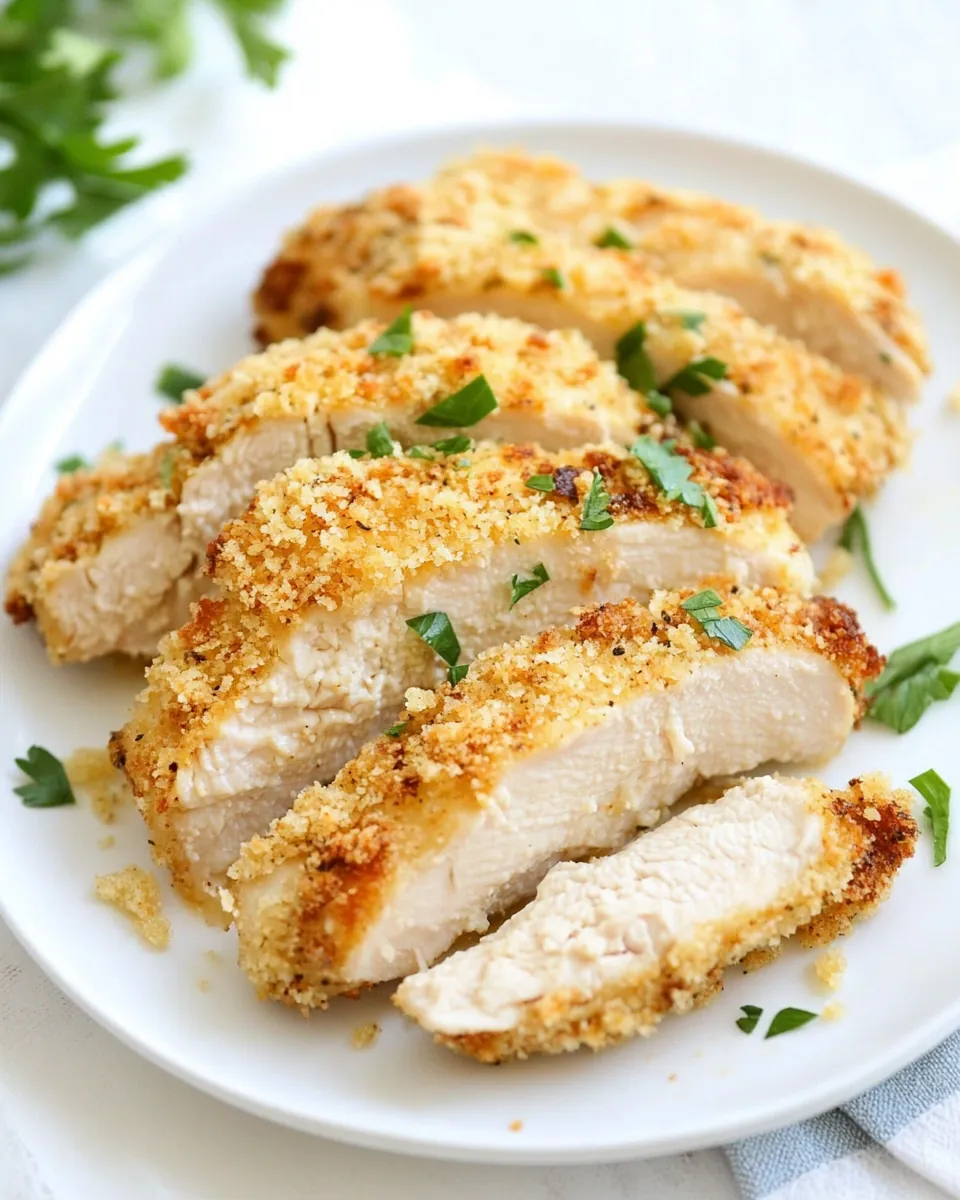Parmesan Crusted Chicken