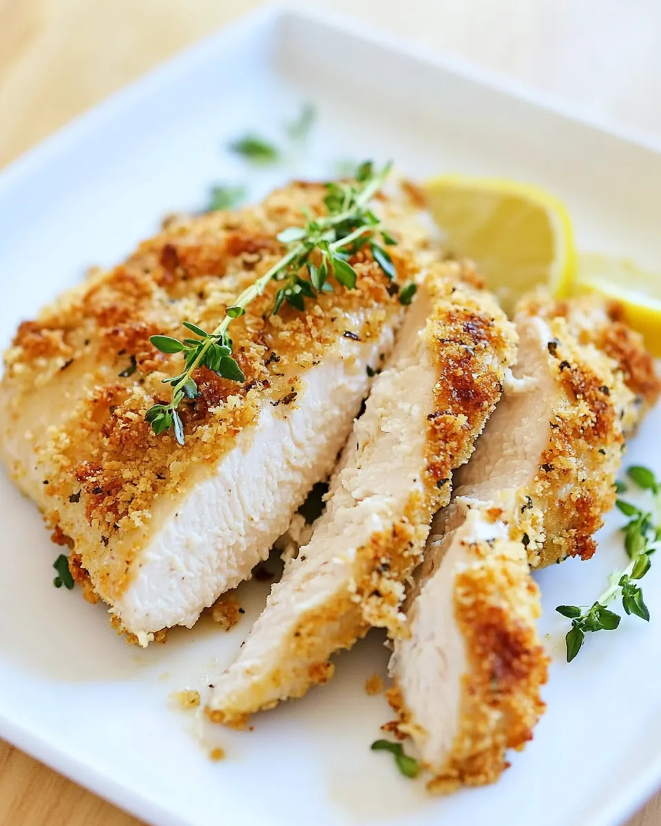 Parmesan Crusted Chicken