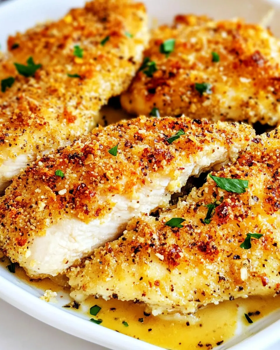 Parmesan Crusted Chicken