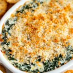 Parmesan Crusted Spinach Dip