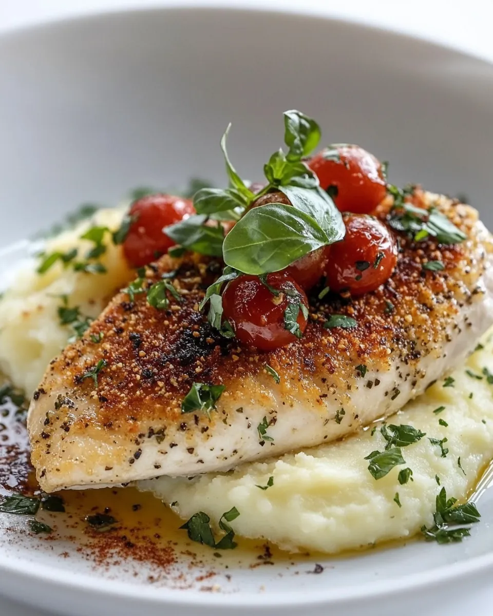 Parmesan Herb Crusted Chicken