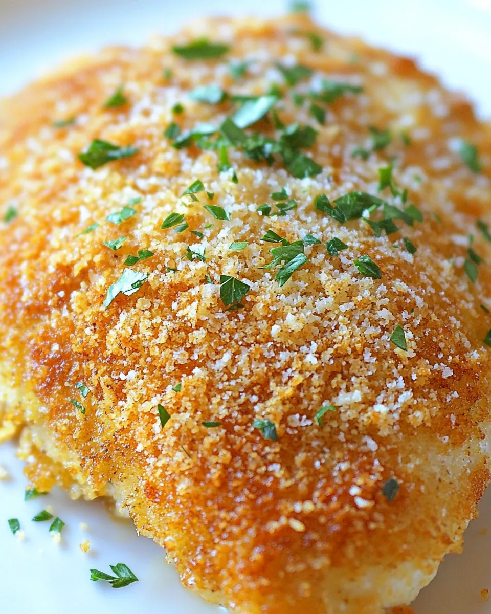 Parmesan Panko Breaded Chicken
