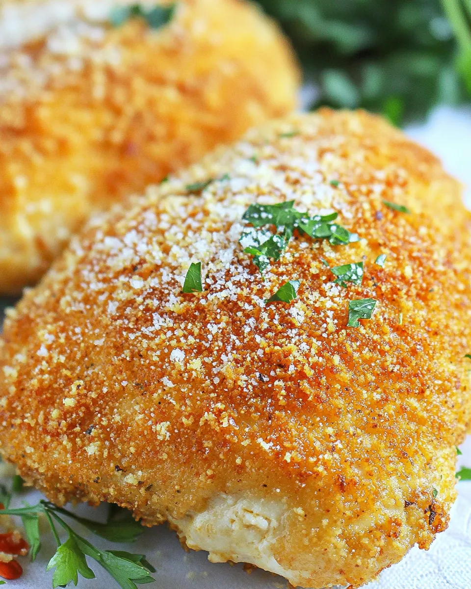 Parmesan Panko Breaded Chicken