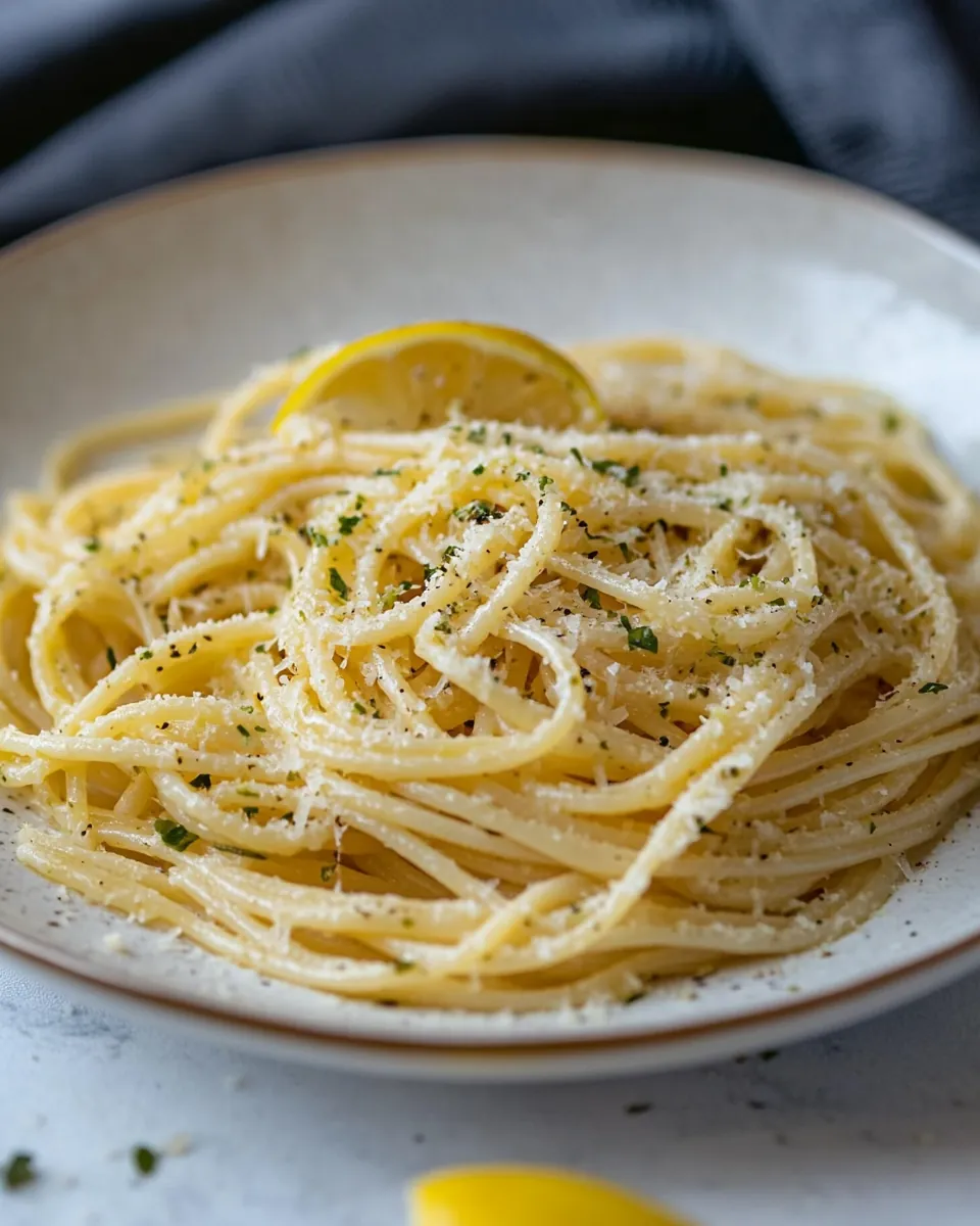 Pasta Al Limone