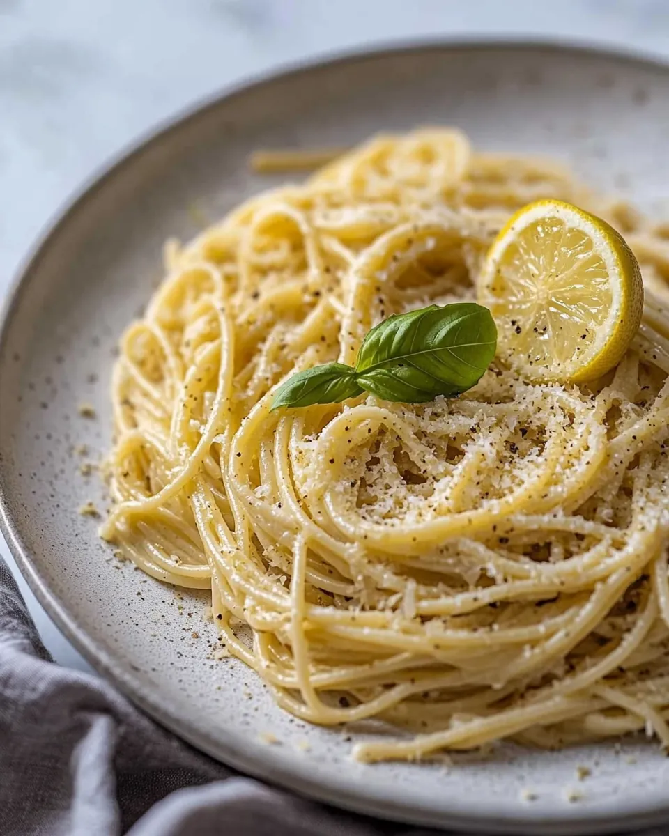 Pasta Al Limone