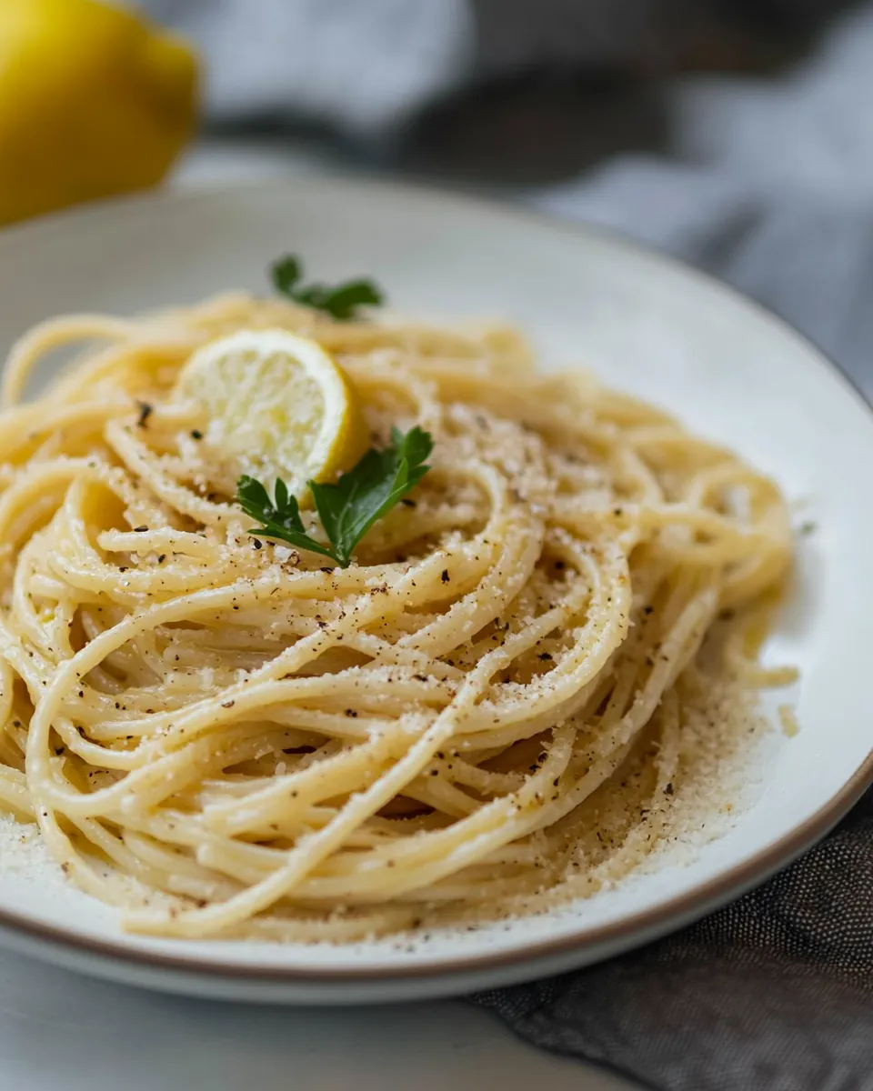 Pasta Al Limone