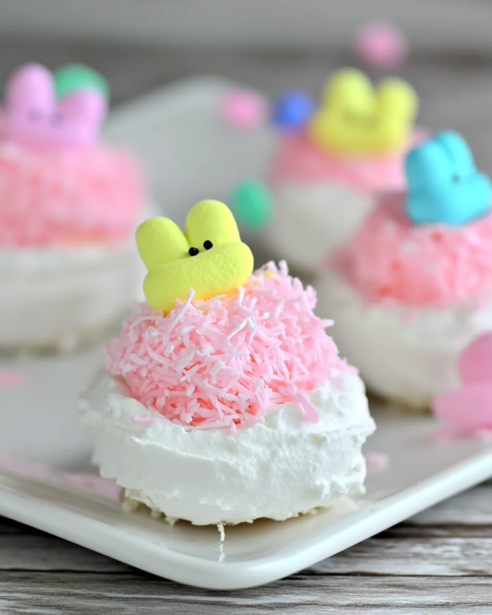 Pavlova Peeps Nests