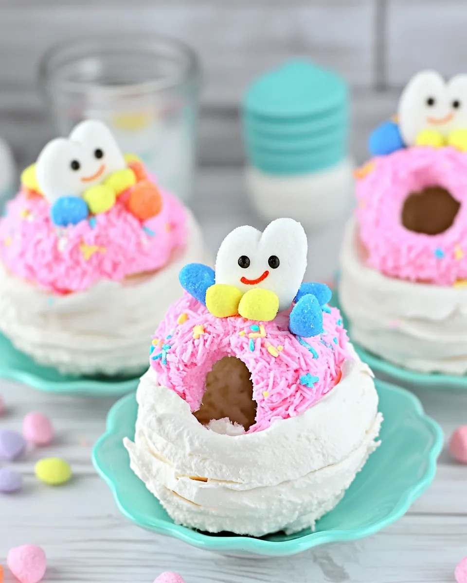 Pavlova Peeps Nests
