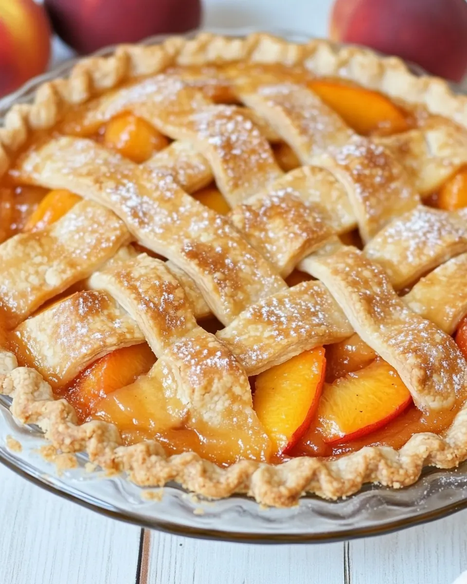 Peach Pie