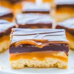 Peanut Butter Caramel Twix Bars